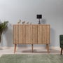 Hanah Home Consola Mega - 728 Roble Sonoma
